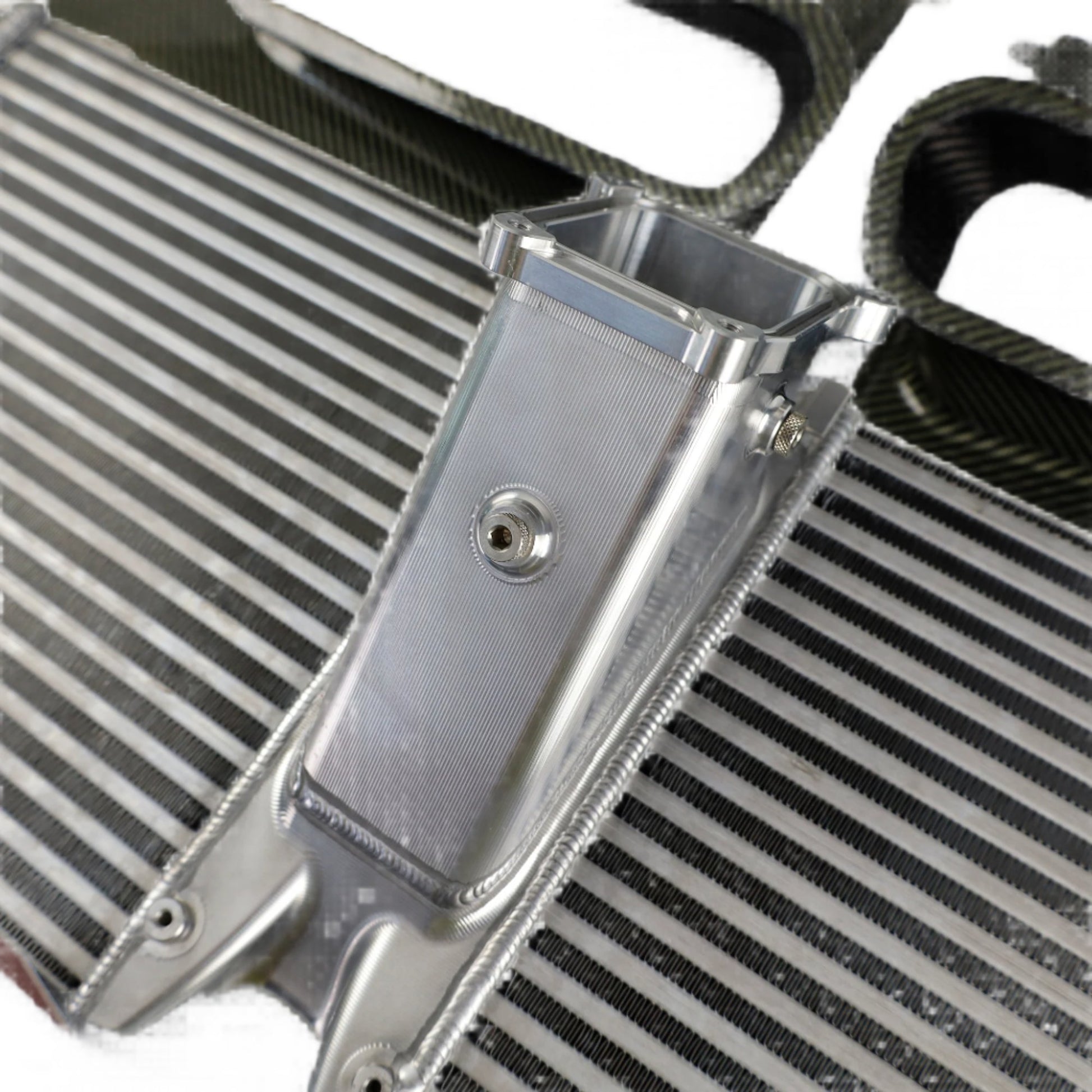 Porsche 992 Billet Tank Intercooler with Carbon Fiber Hood ASC