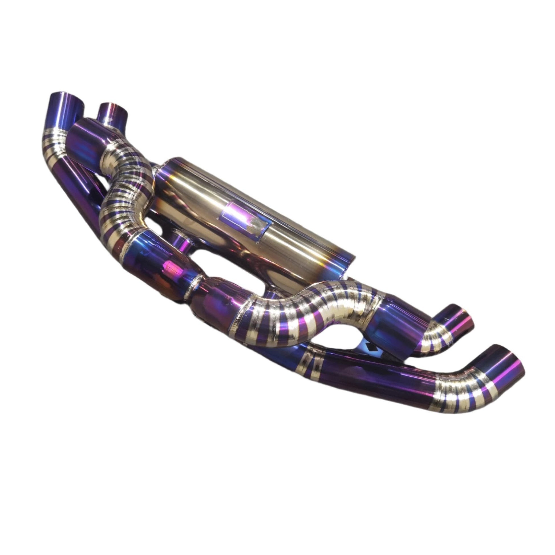 Porsche 992 Titanium Alloy Catback Exhaust with Valve ASC
