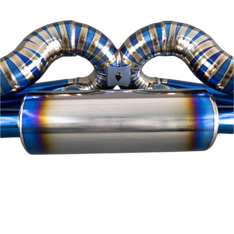 Porsche 992 Titanium Alloy Catback Exhaust with Valve ASC