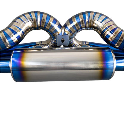 Porsche 992 Titanium Alloy Catback Exhaust with Valve ASC