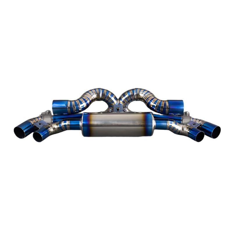 Porsche 992 Titanium Alloy Catback Exhaust with Valve ASC