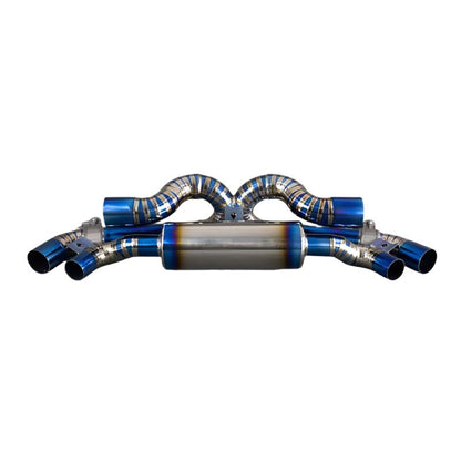 Porsche 992 Titanium Alloy Catback Exhaust with Valve ASC