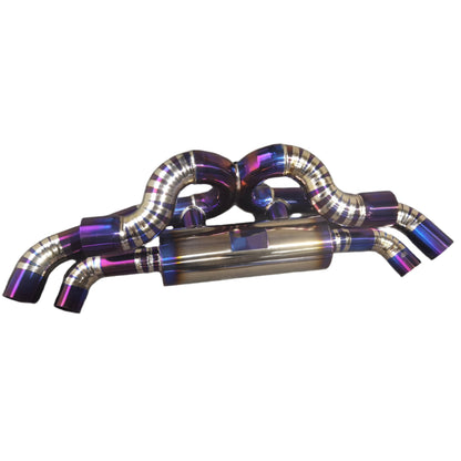 Porsche 992 Titanium Alloy Catback Exhaust with Valve ASC