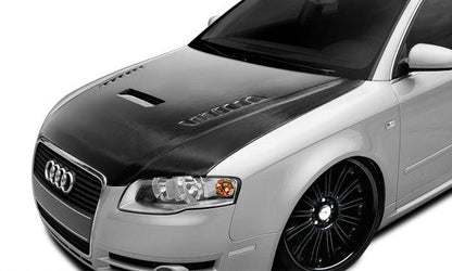 Audi A4 / S4 Carbon Fiber AF-1 Hood Aero Function