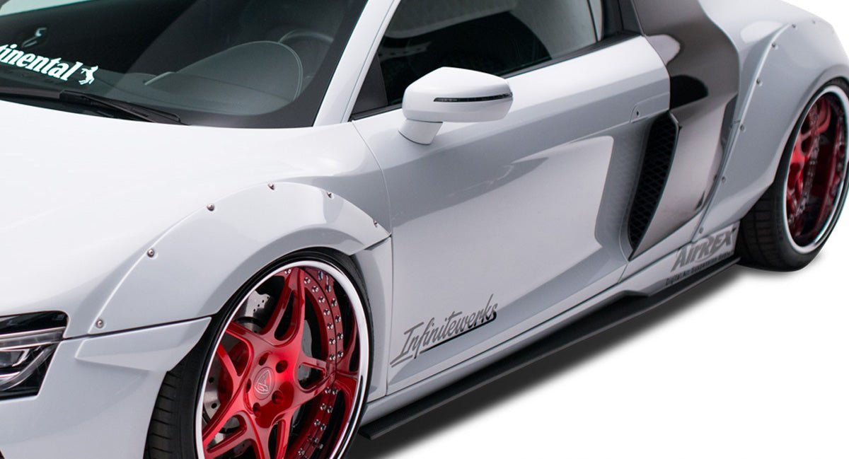 Audi R8 Signature Series Side Skirts Aero Function
