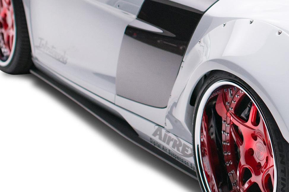 Audi R8 Signature Series Side Skirts Aero Function
