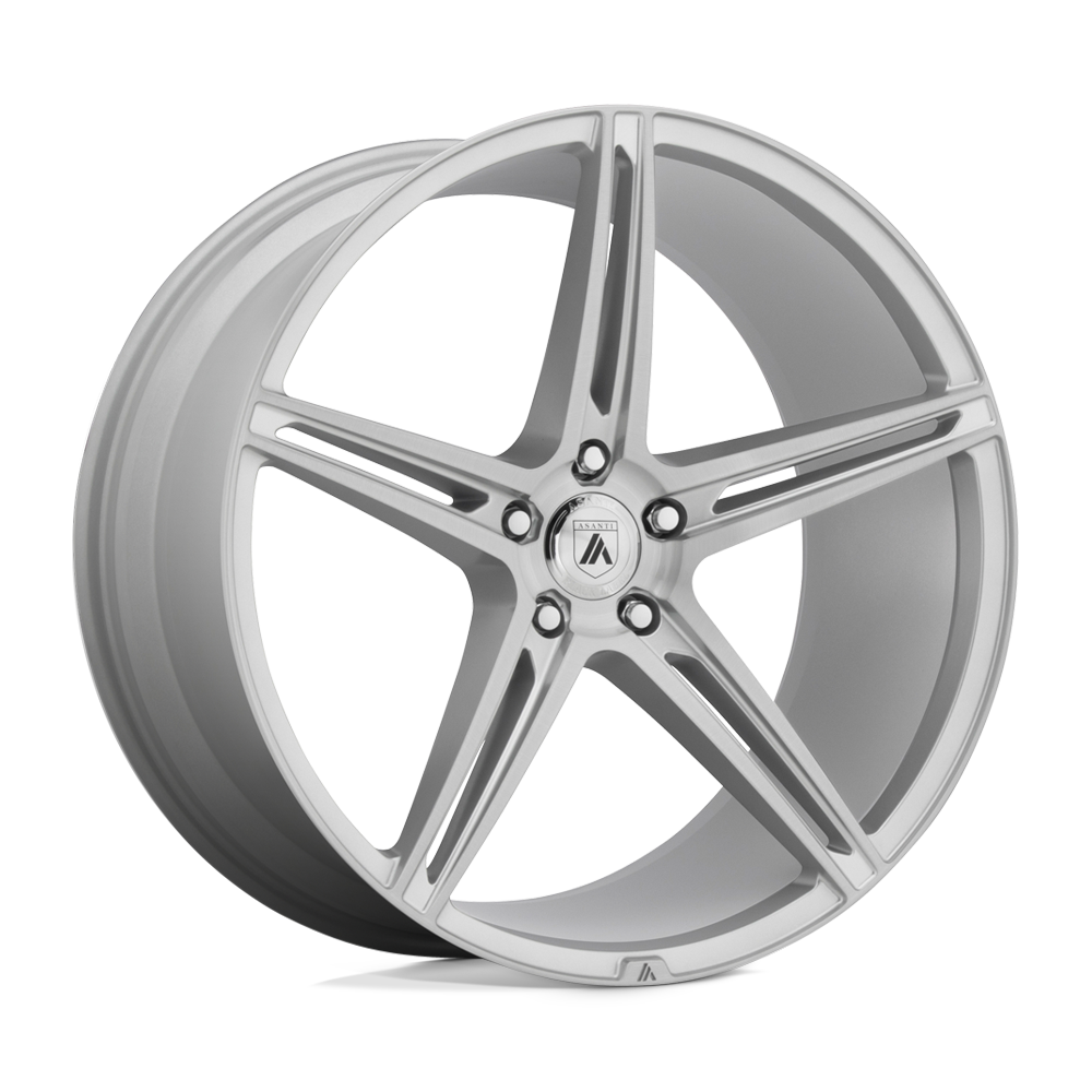 Alpha 5 Wheel Brushed Silver Asanti