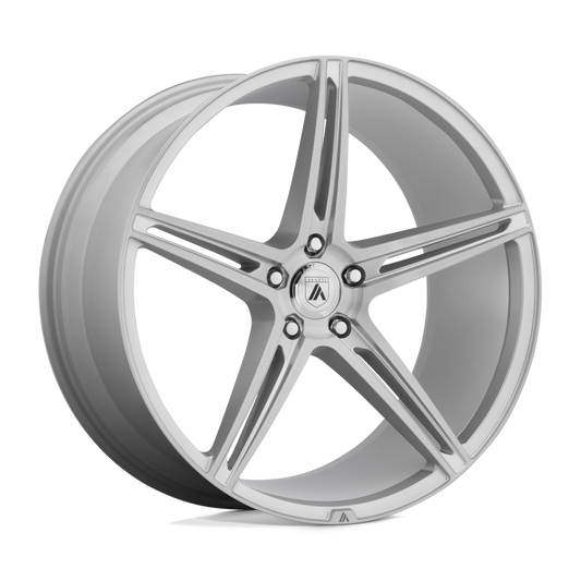 Alpha 5 Wheel Brushed Silver Asanti