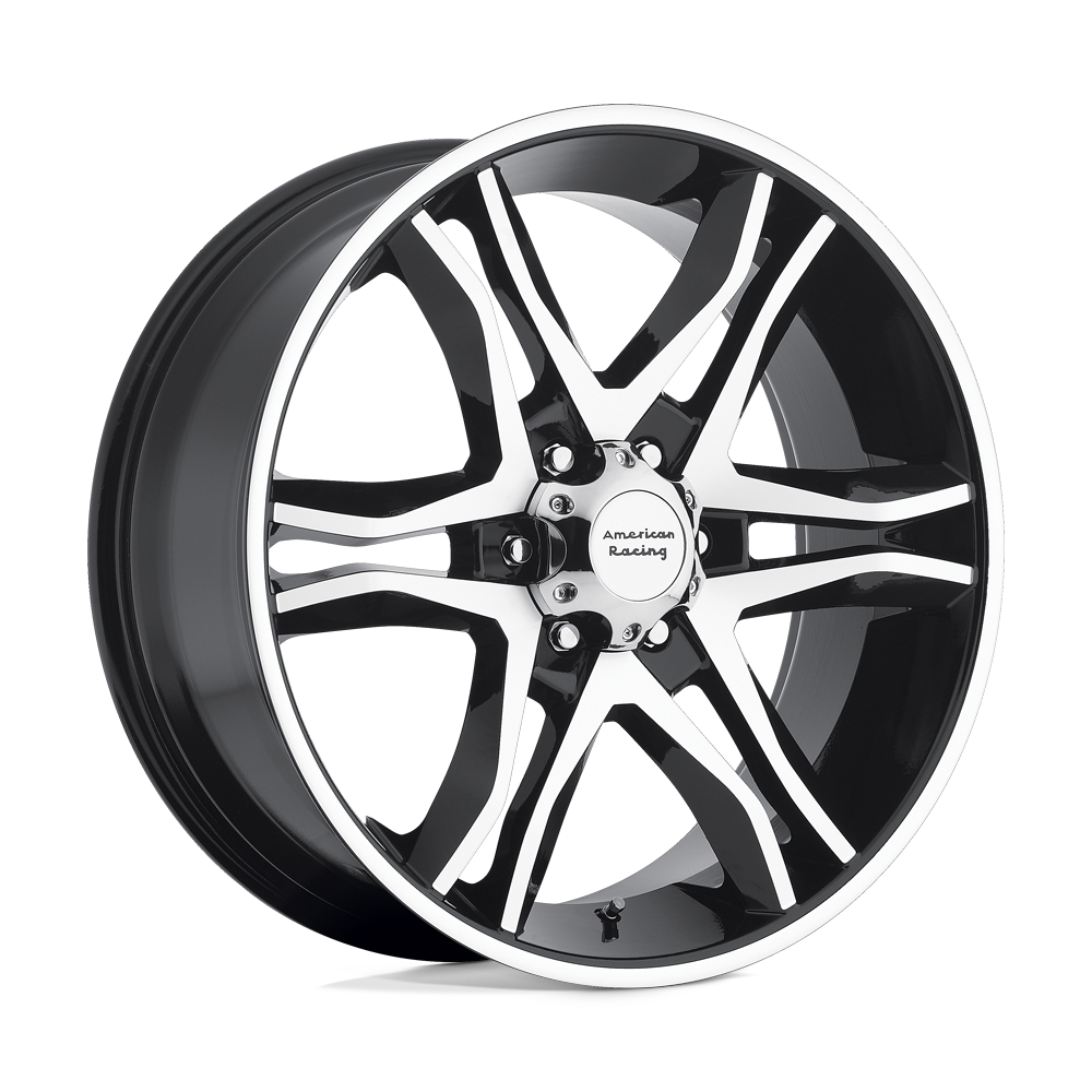 AR893 Mainline Wheel Gloss Black Machined American Racing