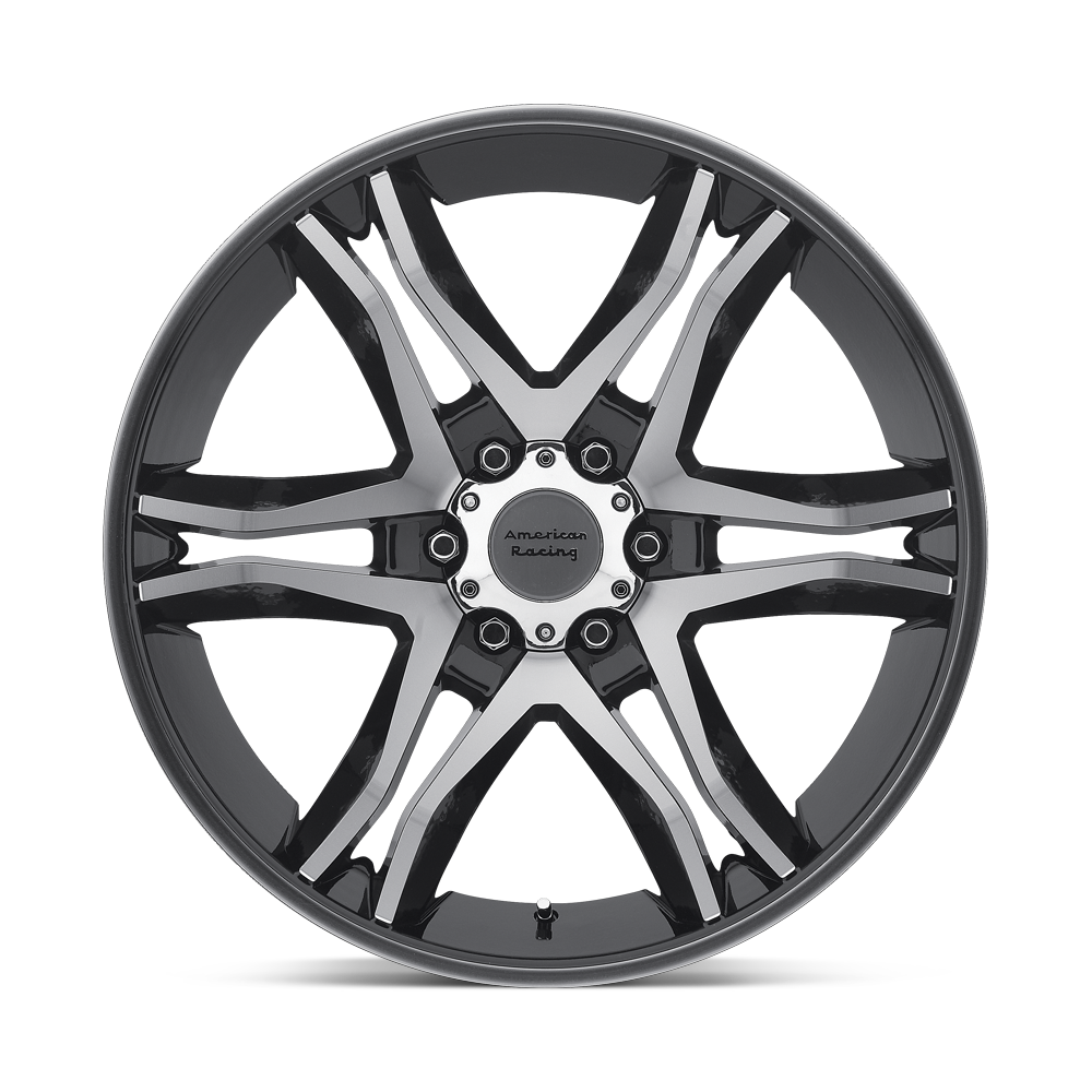 AR893 Mainline Wheel Gloss Black Machined American Racing