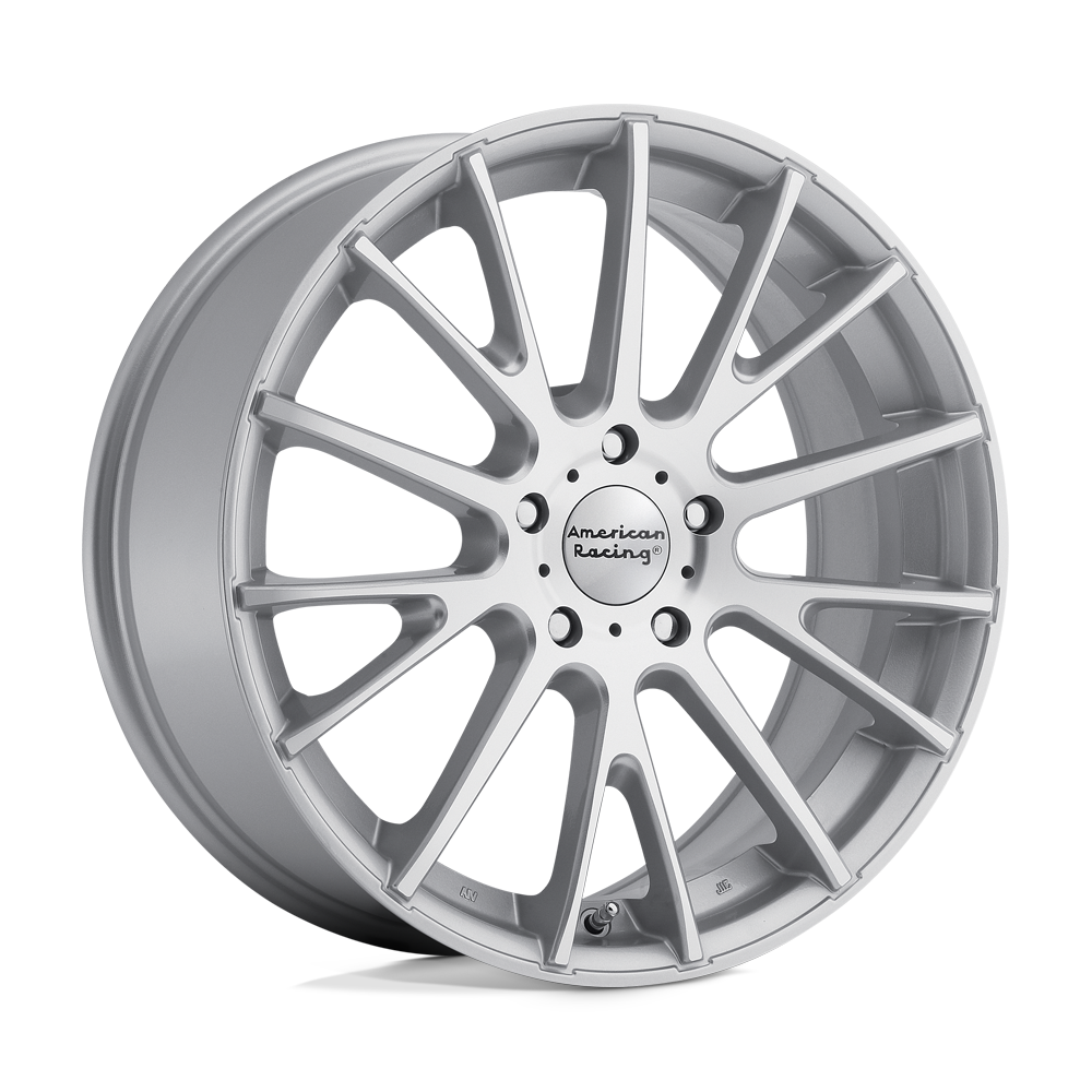 AR904 Wheel Silver Machined American Racing