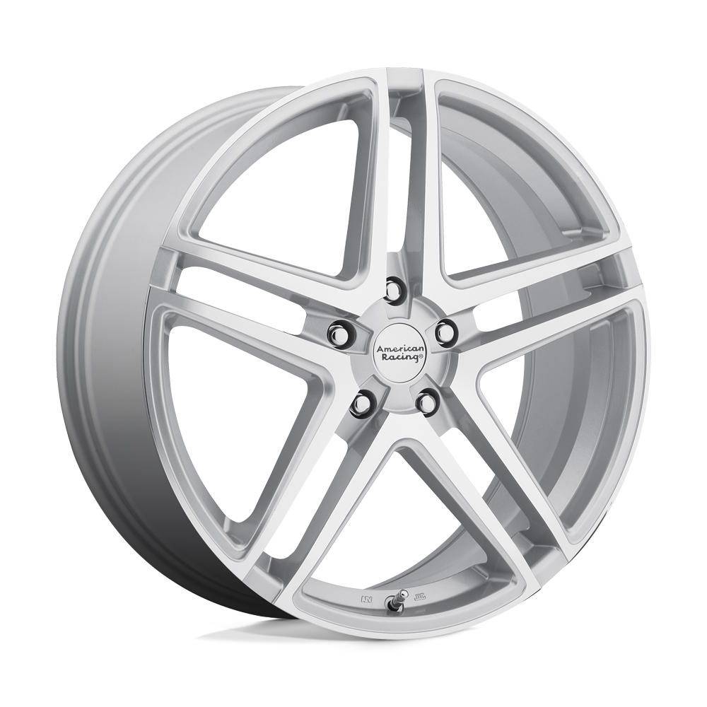 AR907 Wheel Silver Machined American Racing