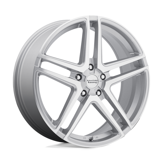 AR907 Wheel Silver Machined American Racing