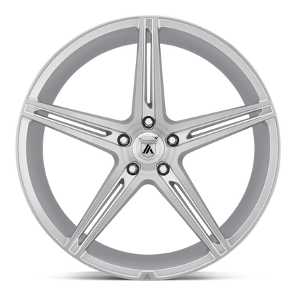 Alpha 5 Wheel Brushed Silver Asanti