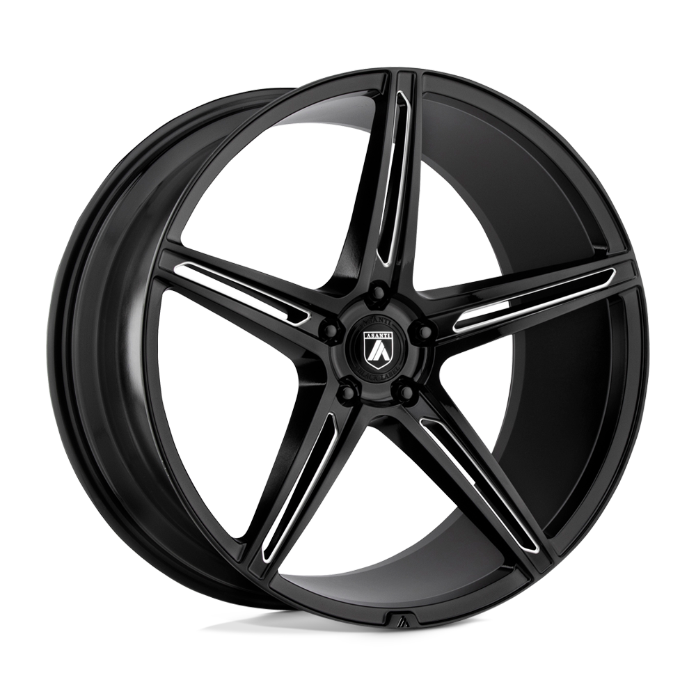 Alpha 5 Wheel Gloss Black Milled Asanti