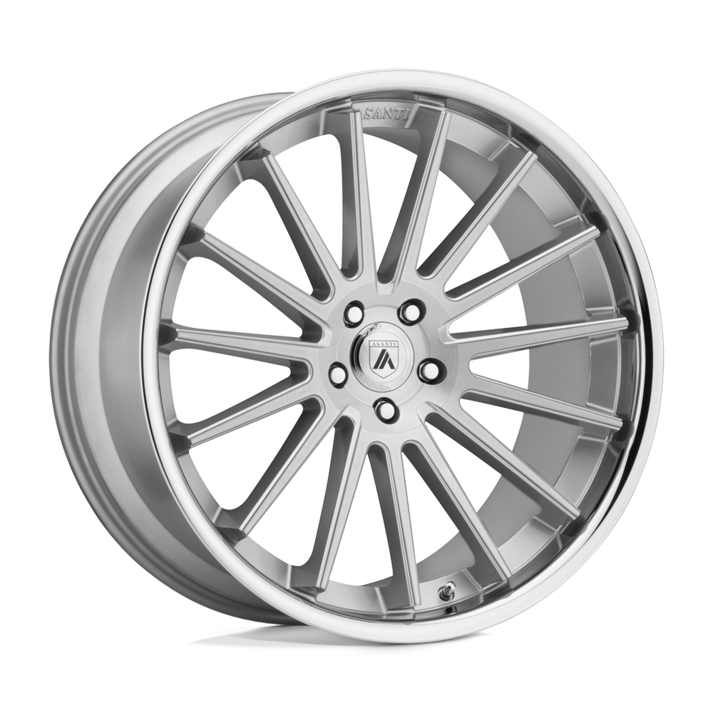 Beta Wheel Brushed Silver Asanti