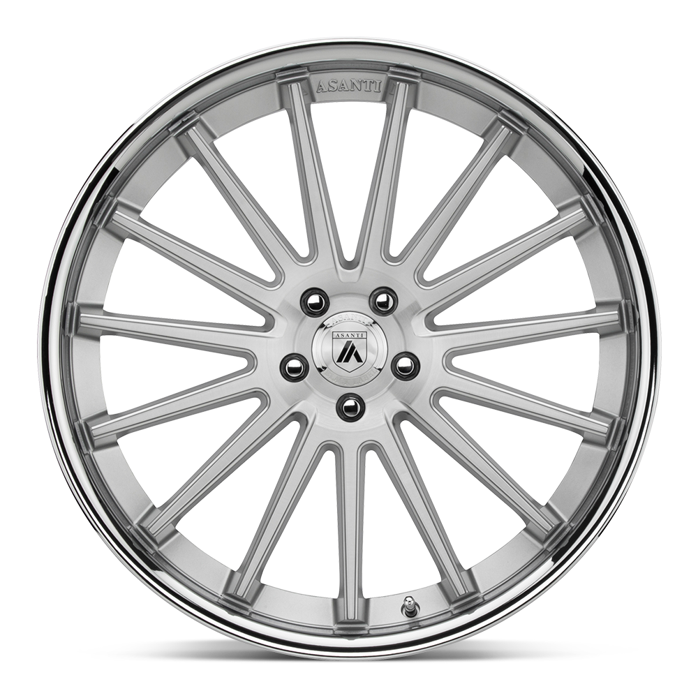 Beta Wheel Brushed Silver Asanti