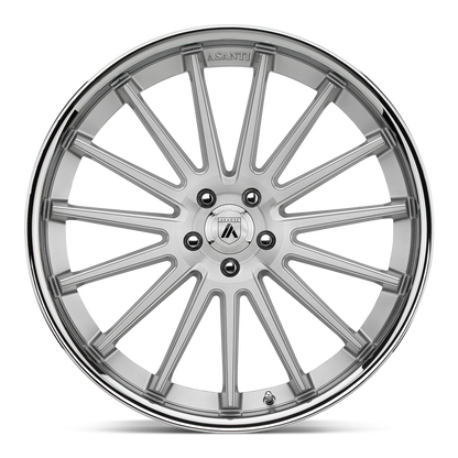 Beta Wheel Brushed Silver Asanti