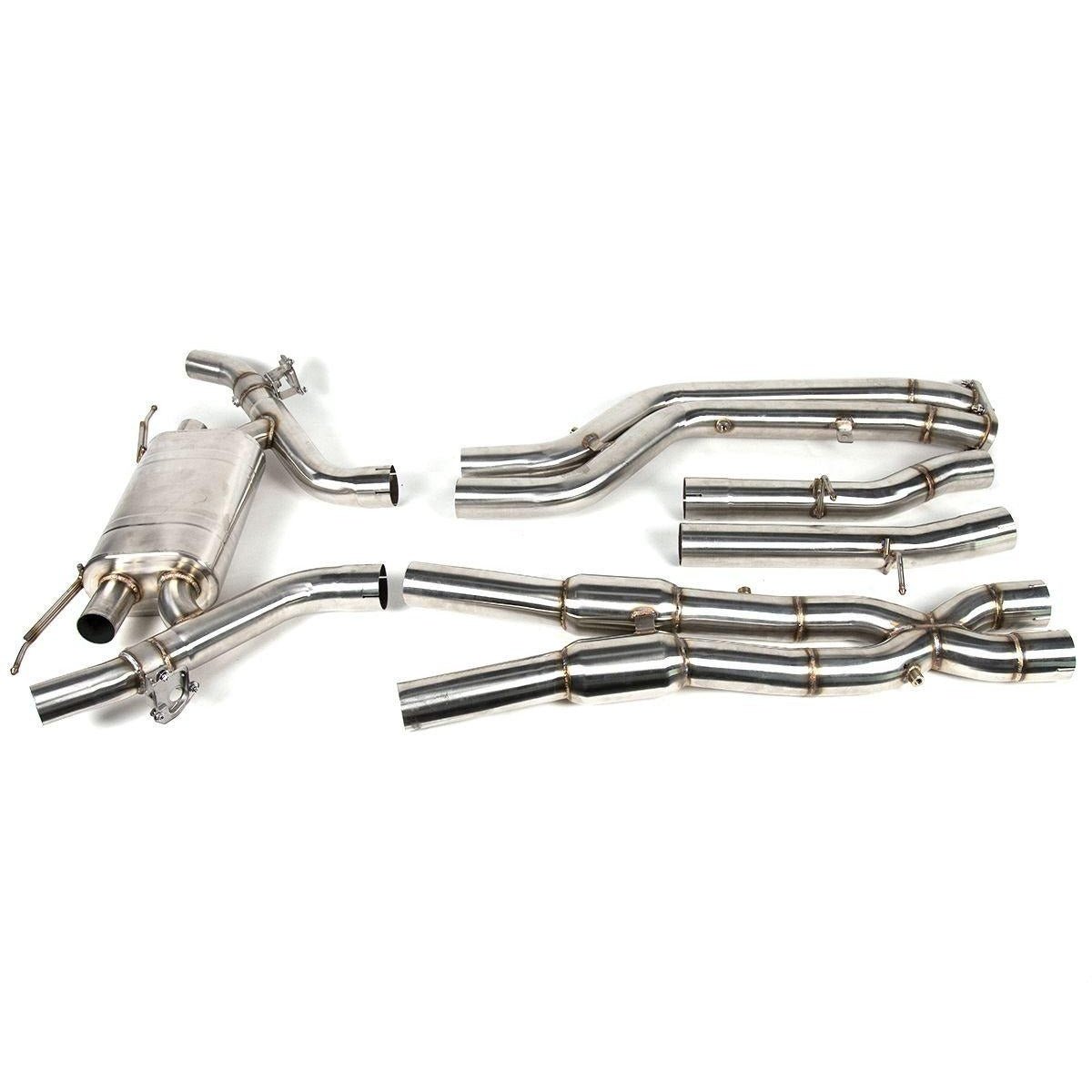 BMW X3 M / X4 M Stainless Valvetronic Exhaust System with Carbon Tips VR Performance