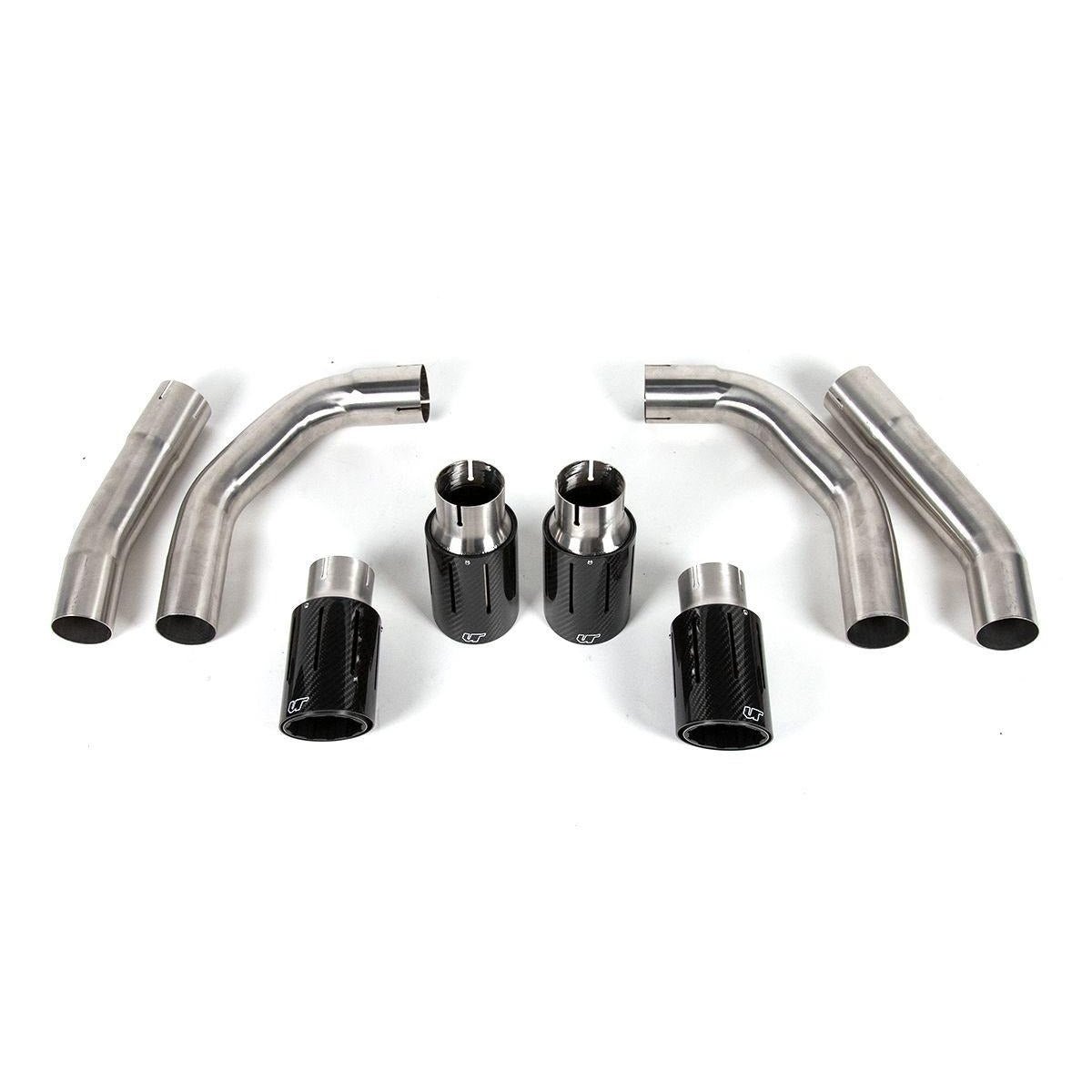 BMW X3 M / X4 M Stainless Valvetronic Exhaust System with Carbon Tips VR Performance