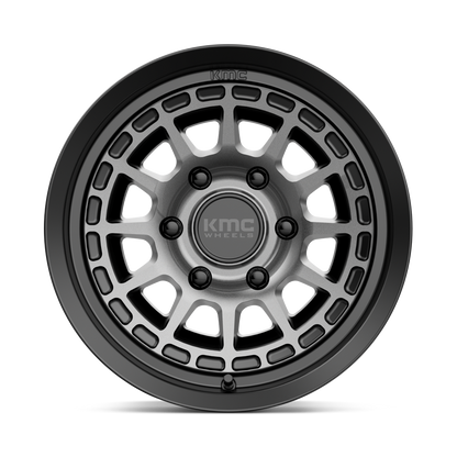 Canyon Wheel Satin Black/Gray Tint KMC