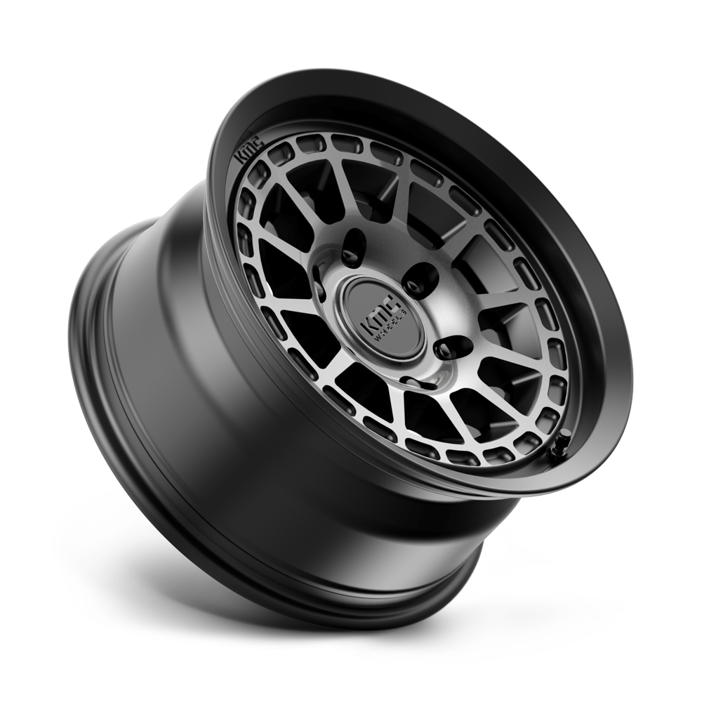 Canyon Wheel Satin Black/Gray Tint KMC