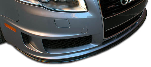 Audi A4 Carbon Fiber DTM Look Front Air Dam Lip Splitter Carbon Creations