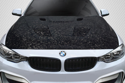 BMW 3 Series F30 / 4 Series F32 Carbon Fiber AeroForge DriTech Eros Version 1 Hood Carbon Creations