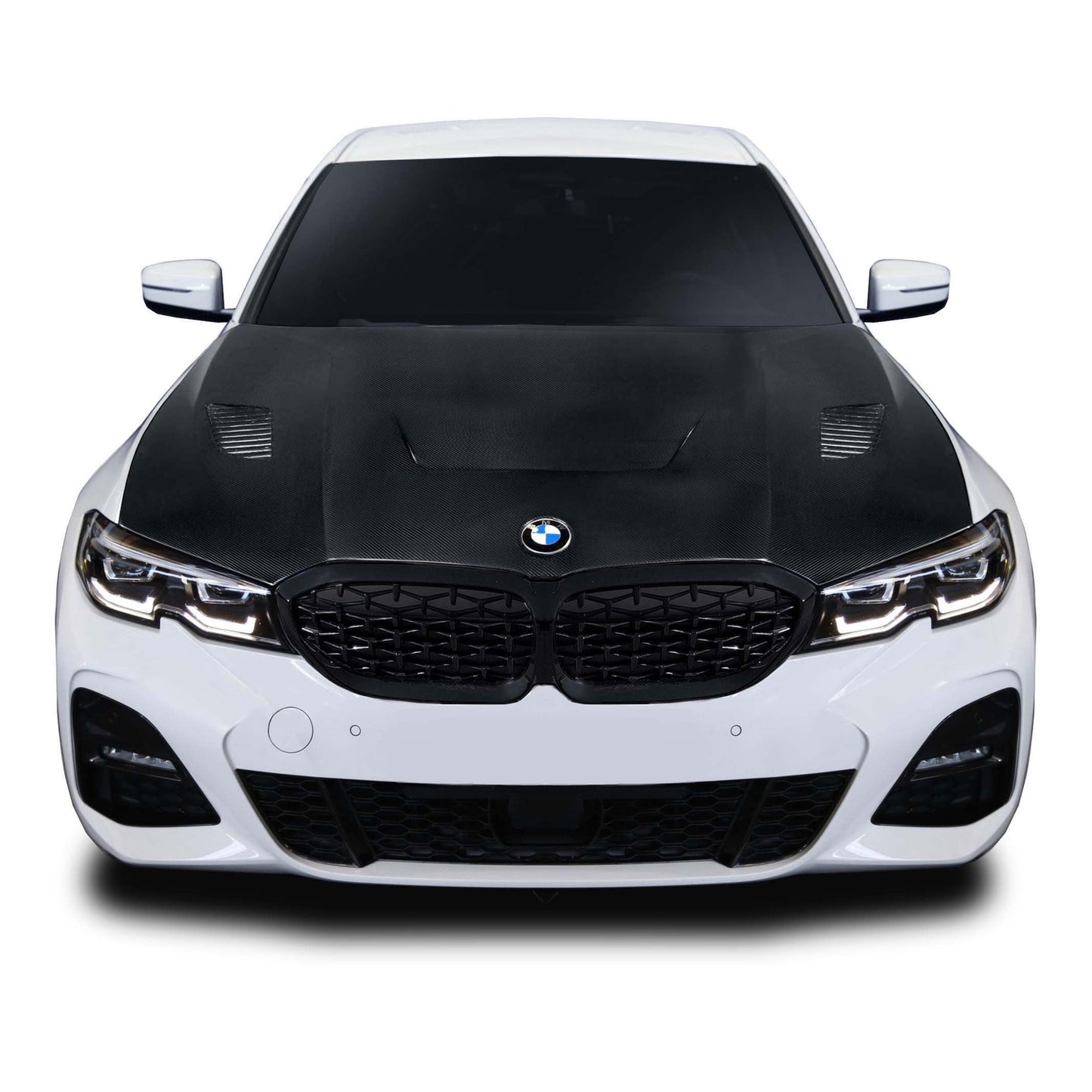 BMW 3 Series G20 Carbon Fiber AF1 Look Hood Carbon Creations
