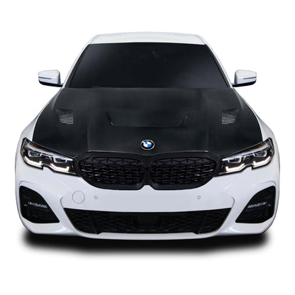 BMW 3 Series G20 Carbon Fiber AF1 Look Hood Carbon Creations