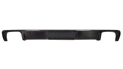 BMW 5 Series F10 2011-2016 Carbon Fiber Wave Rear Diffuser Carbon Creations