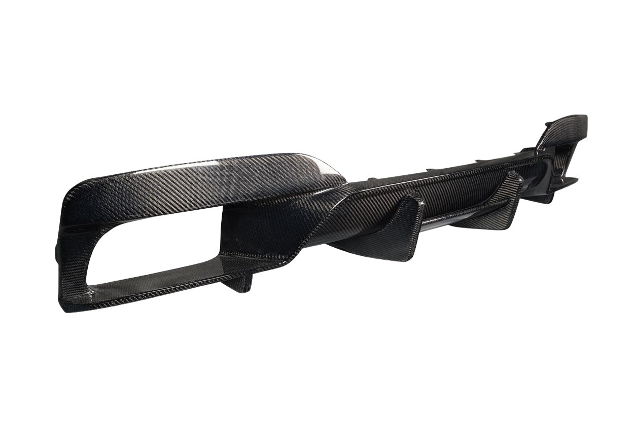 BMW 6 Series 2011-2019 Carbon Fiber Sceptre Rear Diffuser Carbon Creations