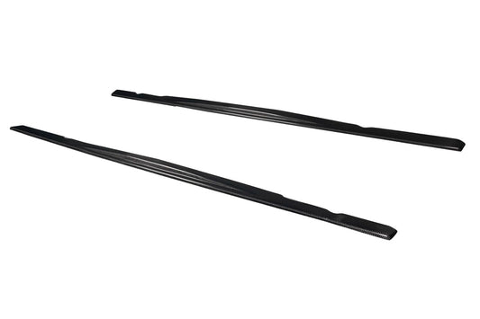 BMW M3 E36 Carbon Fiber Motive Side Skirt Rocker Panel Splitters Carbon Creations