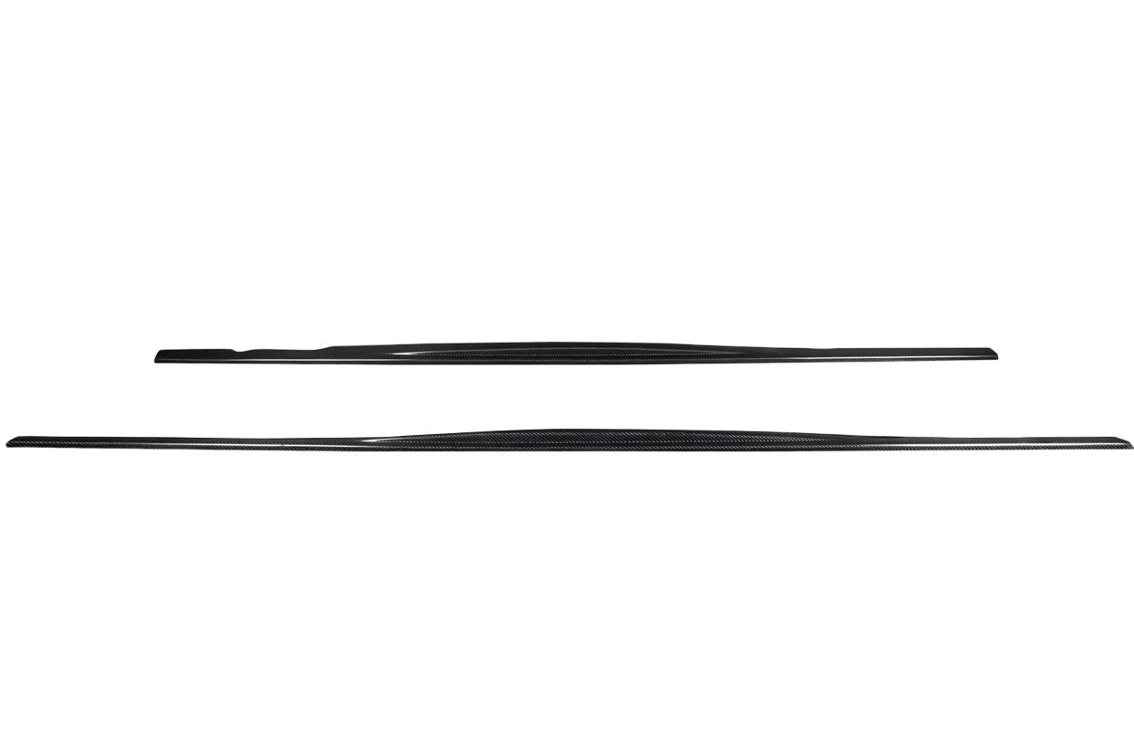 BMW M3 E36 Carbon Fiber Motive Side Skirt Rocker Panel Splitters Carbon Creations