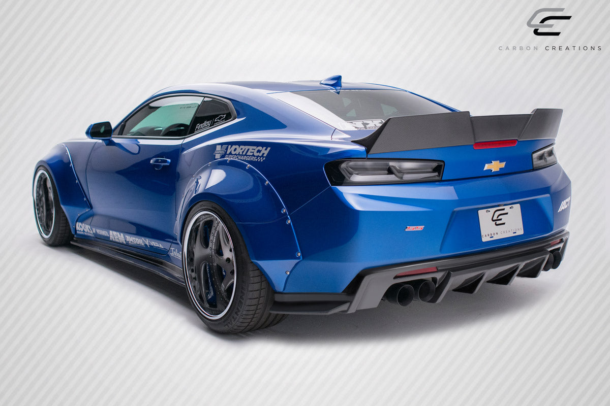 Chevrolet Camaro 2016-2023 Carbon Fiber DriTech Grid Rear Wing Spoiler Carbon Creations