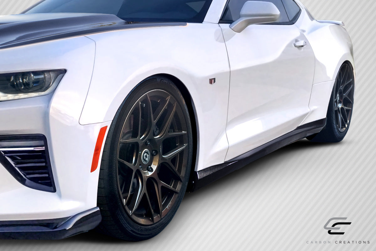 Chevrolet Camaro 2016-2023 Carbon Fiber GM-X Side Skirts Carbon Creations