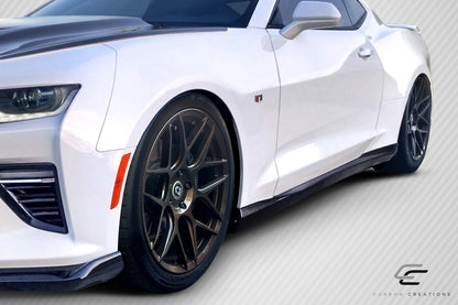 Chevrolet Camaro 2016-2023 Carbon Fiber GM-X Side Skirts Carbon Creations