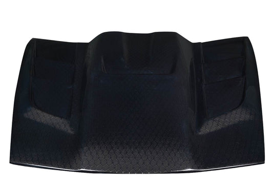 Chevrolet Corvette C6 Carbon Fiber Geo6ix Dritech ZR Edition 2 Hood Carbon Creations