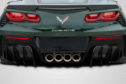 Chevrolet Corvette C7 Carbon Fiber GTR Rear Diffuser Carbon Creations