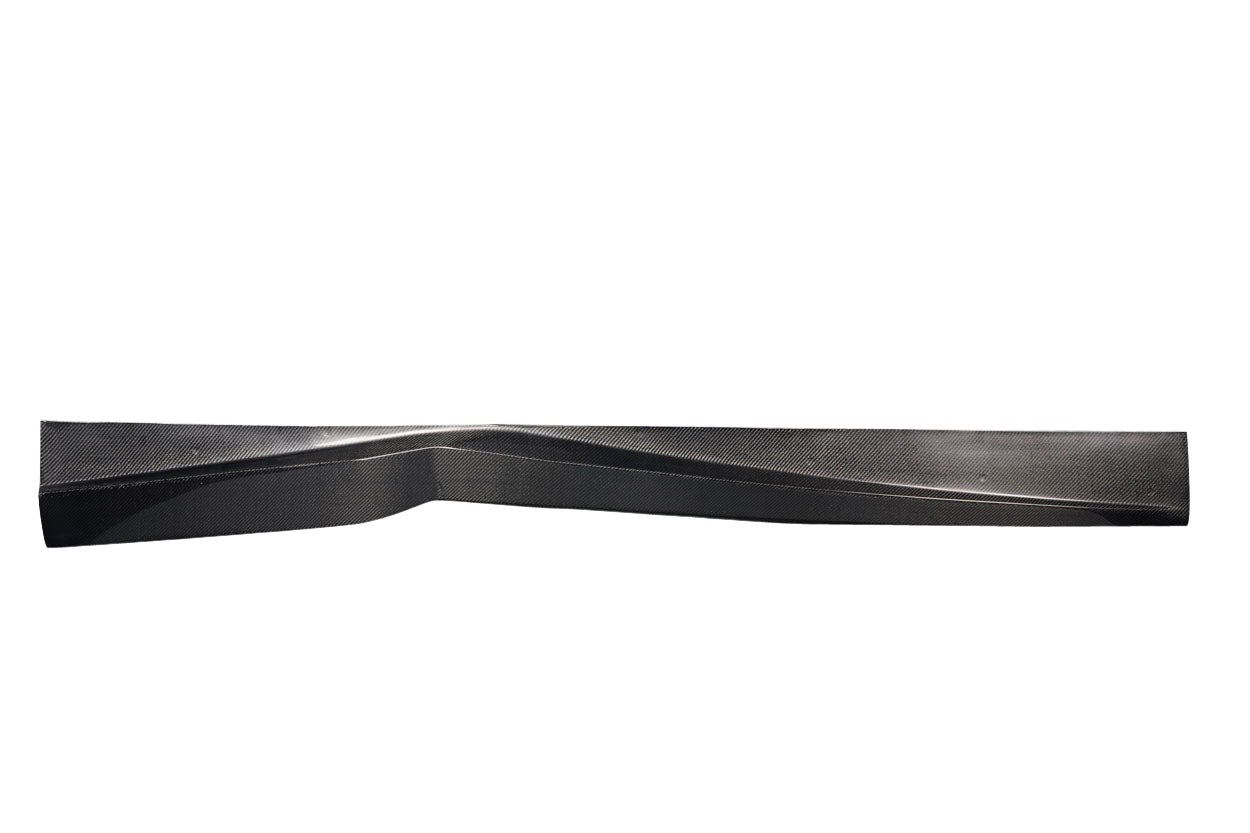 Chevrolet Corvette C8 Carbon Fiber Gran Veloce Wide Body Side Skirt Rocker Panel Splitters Carbon Creations