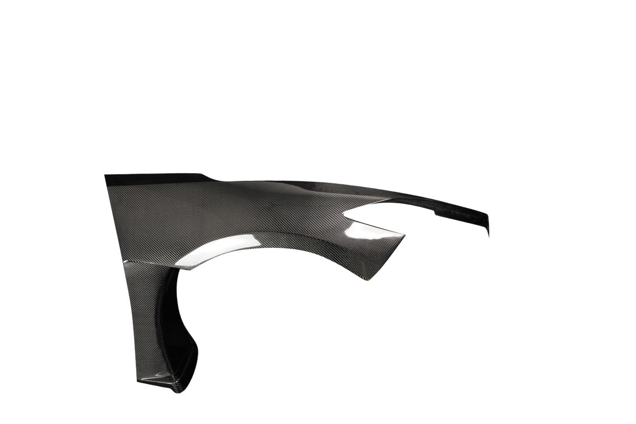 Chevrolet Corvette C8 Carbon Fiber Gran Veloce Front Fenders Carbon Creations