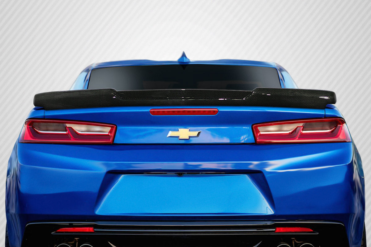 Chevrolet Camaro 2016-2023 Carbon Fiber Arsenal Rear Wing Spoiler Carbon Creations