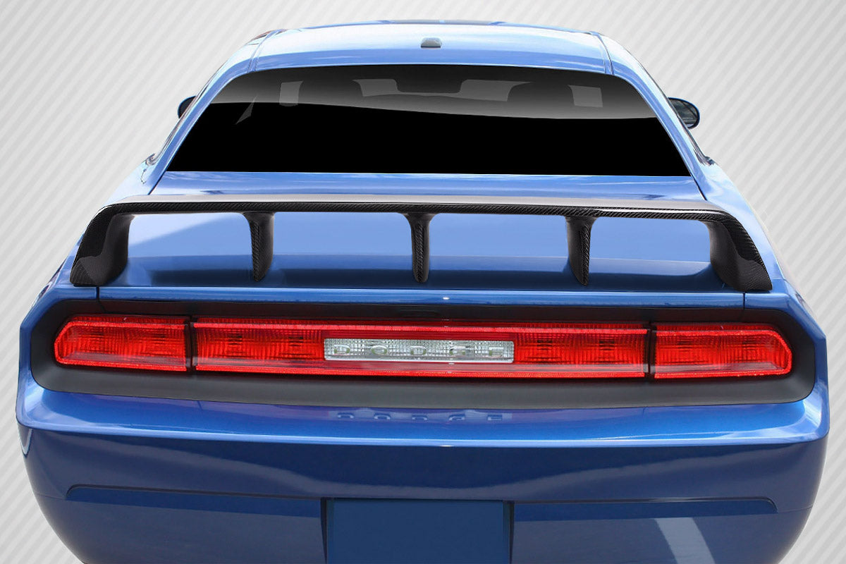 Dodge Challenger 2008-2023 Carbon Fiber CVX Wing Spoiler Carbon Creations