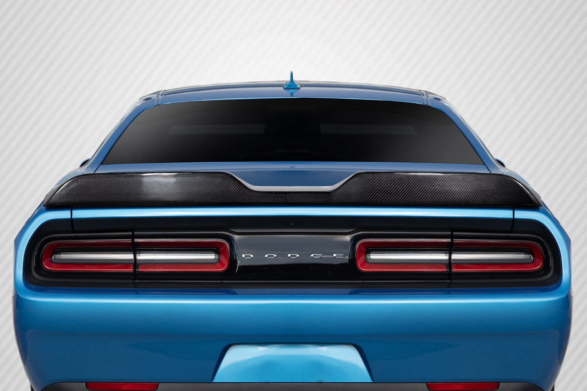 Dodge Challenger 2008-2023 Carbon Fiber Demon Look Rear Wing Spoiler Carbon Creations