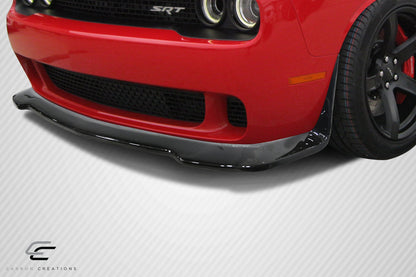 Dodge Challenger 2008-2023 Carbon Fiber Hellcat Look Front Lip Carbon Creations