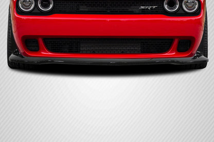 Dodge Challenger 2008-2023 Carbon Fiber Hellcat Look Front Lip Carbon Creations