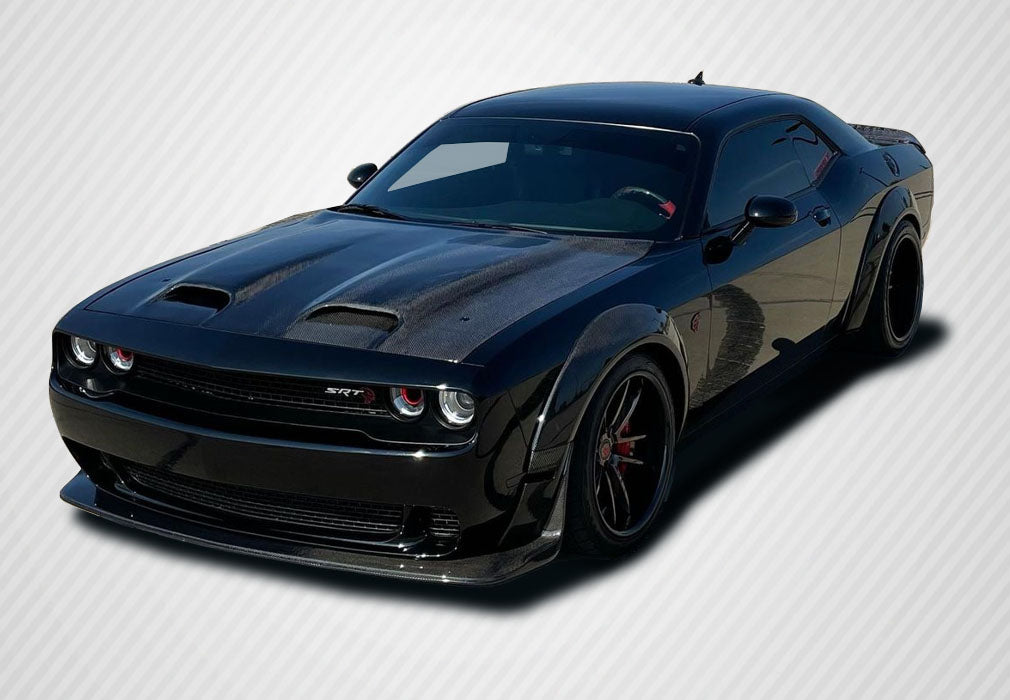 Dodge Challenger 2008-2023 Carbon Fiber Redeye Look Hood Carbon Creations