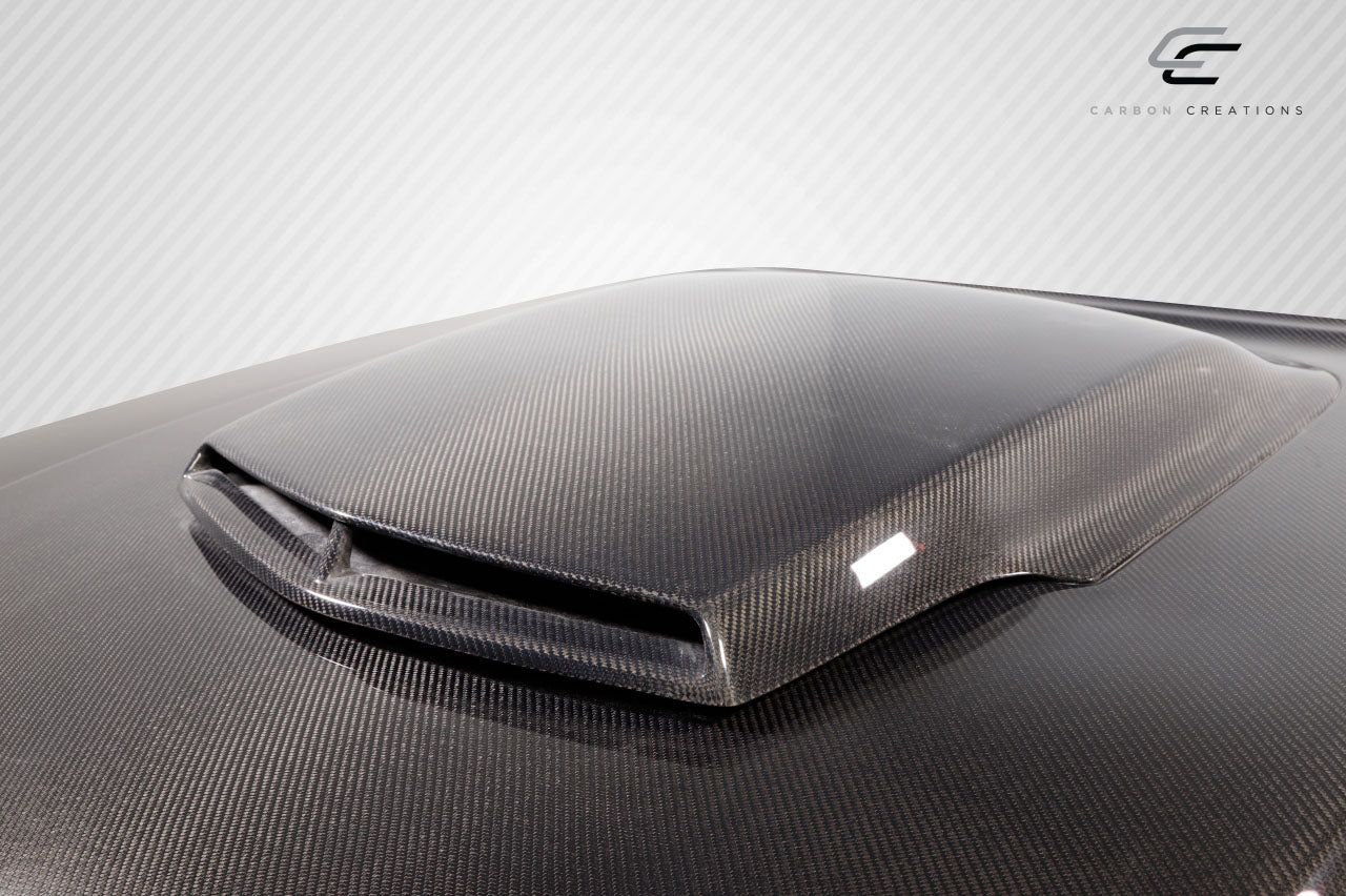 Dodge Challenger 2008-2023 Carbon Fiber TA Look Hood Carbon Creations