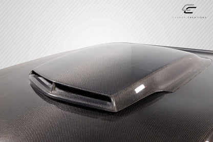 Dodge Challenger 2008-2023 Carbon Fiber TA Look Hood Carbon Creations