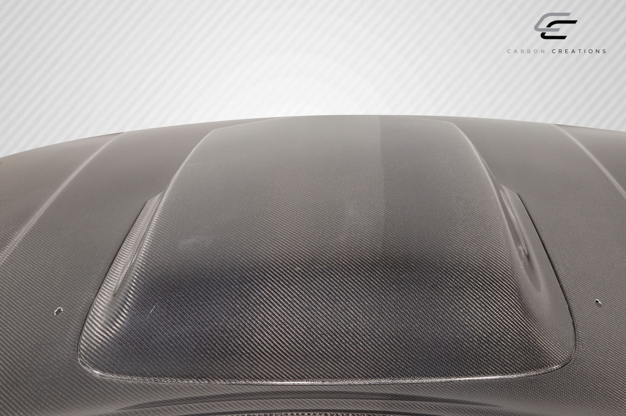 Dodge Challenger 2008-2023 Carbon Fiber TA Look Hood Carbon Creations